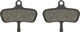 GALFER Bremsbeläge Disc Advanced für SRAM/Avid - semi-metallisch - Stahl/SR-005