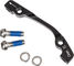 SRAM Disc Brake Adapter for 160 mm Rotors - black/front IS to PM