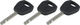 BBB Candado de cadena SecureChain BBL-75 - negro