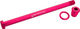 Burgtec Eje pasante para rueda trasera Pivot Trail/Enduro/Downhill - toxic barbie pink/157 mm