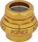 Chris King GripNut Sotto Voce EC30/25,4 - EC30/26 Gewindesteuersatz - gold/1"/EC30/25,4 - EC30/26