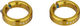 Peaty's Bagues de serrage Monarch Grips - gold