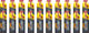 Powerbar PowerGel Hydro - 20 unidades - cherry - caffeine/1340 