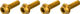 Wolf Tooth Components Tornillos para portabotellas - gold