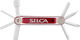 SILCA Italian Army Knife Nove Multi-tool - red-silver