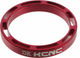 KCNC Hollow Headset Spacer 1 1/8" - rot/5 mm