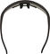 100% Speedcraft Smoke Sports Glasses - soft tact black | smoke