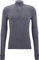 GripGrab Merino Bamboo 1/2 Zip Long Sleeve Base Layer - grey/M