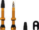 tune Válvula tubeless en set de 2 - naranja/SV 44 mm