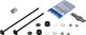 Pitlock Locking Skewer Set 03 for Front Wheel + Rear Wheel - black