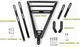 Old Man Mountain Divide front/rear bike rack - black