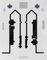 Formula Set d'Autocollants pour Fourche à Suspension ThirtyThree / ThirtyFive - stealth/universal