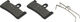 GALFER Bremsbeläge Disc Standard für Hope - semi-metallisch - Stahl/HO-017
