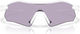 Oakley Radar Plate Sportbrille - polished white/prizm slate