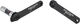 Rotor INPower DM Road Power Meter Cranks - black/175,0 mm
