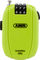 ABUS Candado de cable Combiflex Break 85 - neon