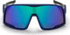 CHPO Henrik gafas de deporte - navy | rainbow mirror