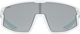 uvex Gafas para niños Skyryse Jr. - white-green/mirror silver