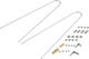 Honjo H1 Schutzblech Set VR + HR - fluted hammered-aluminium/43 mm / 28"