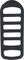 Lezyne Goma de montaje de repuesto para Strip Pro / Strip Drive - negro