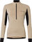 VAUDE Womens Kuro Halfzip LS Tricot - linen/36
