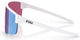 Bliz P004 Sports glasses - matte white | rose-violet-blue