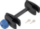 XLC Extension set 3rd wheel VC-X26 for Azura Xtra / Easy LED bike carrier - black-silver