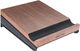 CONTEC Wall display bikeArt Shelf - schwarz-walnuss