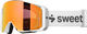 Sweet Protection Gafas Deckard MTB RIG Reflect - satin white-white | rig topaz