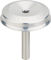 BikeYoke Capuchon de Jeu de Direction Topper High - silver