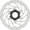 Shimano SM-RT30 Center Lock Brake Rotor w/ Magnet + Internal Teeth - silver/180 mm
