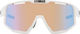 Bliz Fusion Small Nano Optics Nordic Light Sportbrille - matte white/coral-orange-blue