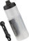 FIDLOCK Botella de agua TWIST de 600 ml con sistema de montaje en base para bicicleta - transparente-blanco/600 