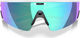 Oakley Vanguard Meta AI Sports Glasses - white | prizm sapphire