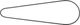 Gates CDX Belt - black/1661 mm
