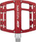 NC-17 Pedales de plataforma Sudpin III S-Pro - rojo