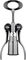 Campagnolo Big Corkscrew - high-gloss black