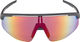 Alpina Turbo Pro Q-Lite Sports Glasses - black matte | mirror red