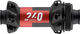 DT Swiss 240 Straight Pull Road Center Lock Disc Front Hub - black/24