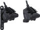 Shimano 105 Front+Rear Set Disc Brake BR-R7170 + Di2 ST-R7170 - black/Set/left/right (side-specific)