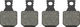 GALFER Bremsbeläge Disc Standard für Magura - semi-metallisch - Stahl/MA-008
