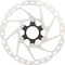 Shimano SM-RT64 Center Lock Brake Rotor for Deore w/ External Teeth - silver-black/180 mm
