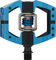 crankbrothers Mallet E Klickpedale - electric blue