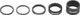 SRAM UD Carbon Headset Spacer Set, 5 pcs. - black-white