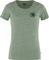 Fjällräven T-shirt pour dames Logo 1960 - patina green melange | L