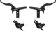 Shimano BR-MT410 + BL-M4100 v+h Set Scheibenbremse J-Kit - schwarz/Set/links/rechts (seitenspezifisch)