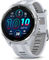 Garmin Forerunner 965 GPS Running & Triathlon Smartwatch - stone white-titanium-stone white-light grey