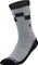 Fasthouse Clash Performance Crew Socks - heather gray/43 - 46