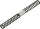 MRP Muelle de acero Ribbon Coil - white