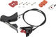 SRAM Force D2 eTap AXS HRD Disc Brake with Shift/Brake Lever - black-iridescent/Front wheel/Left (side-specific)